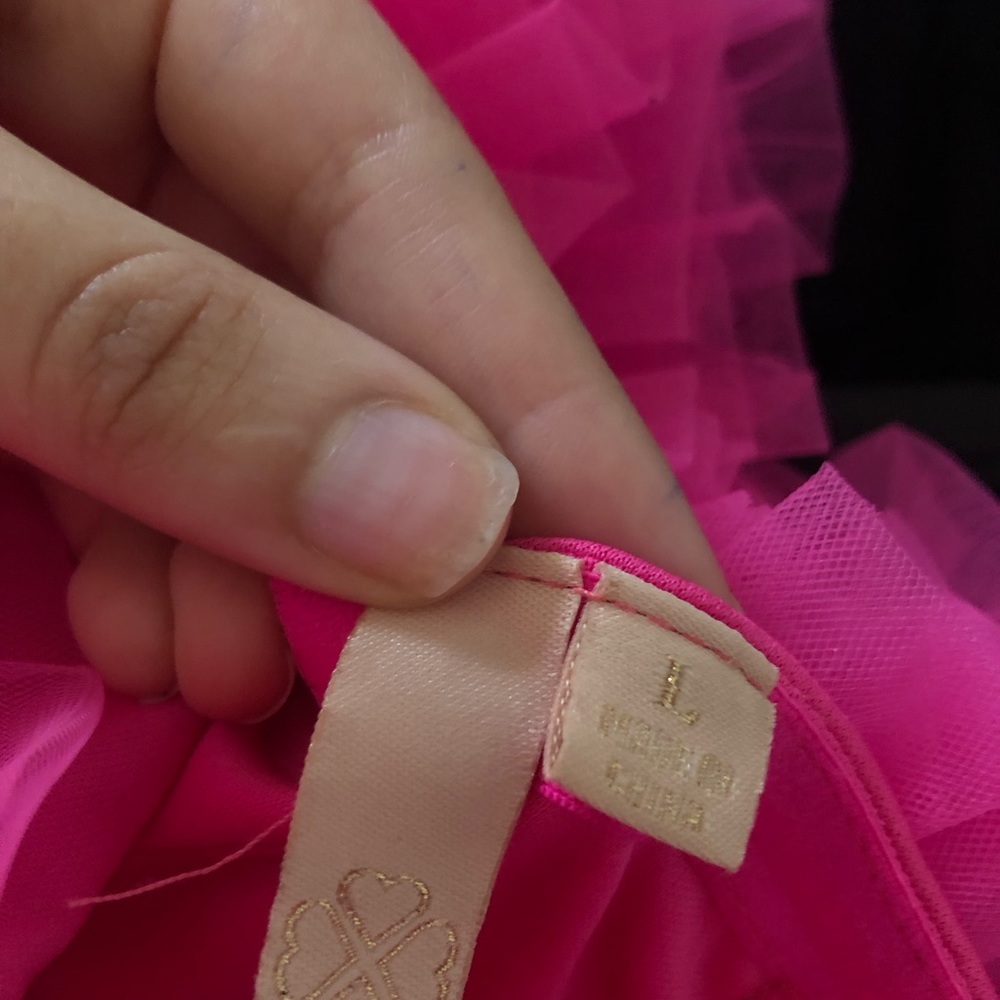 Pink Ruffle Dress - Picture 4 of 6